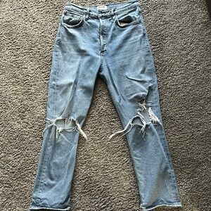 Agolde Riley destructed Jeans